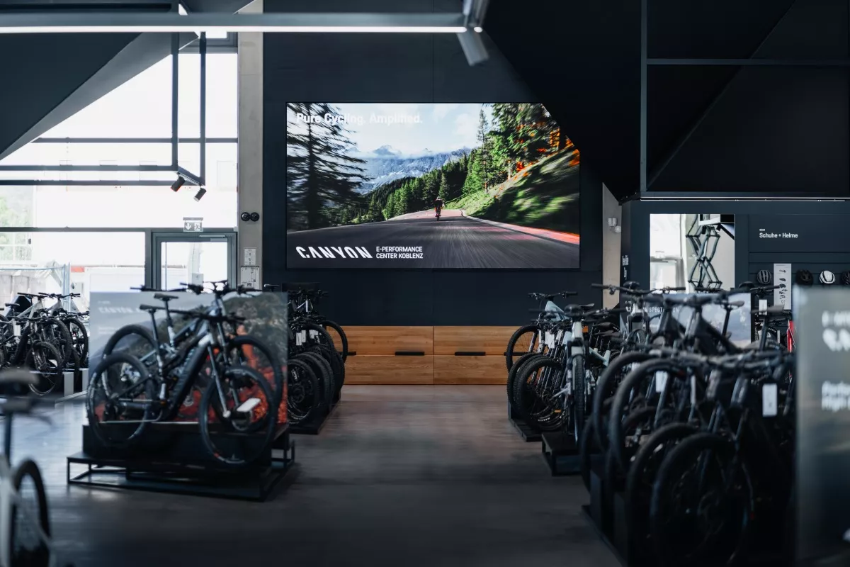 Canyon estrena su E-Performance Center en Koblenz