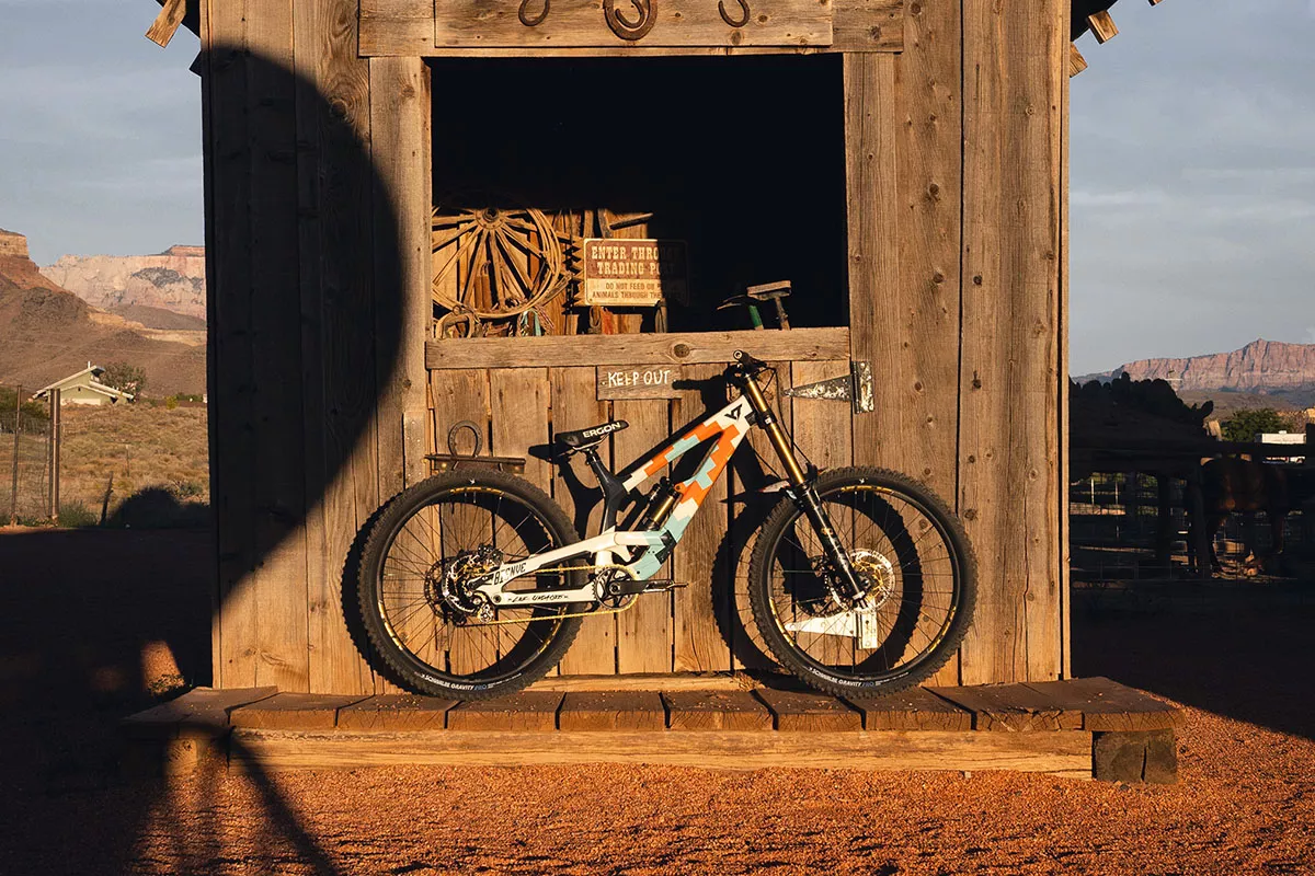 La bici de Bienvenido Aguado para el Red Bull Rampage 2026
