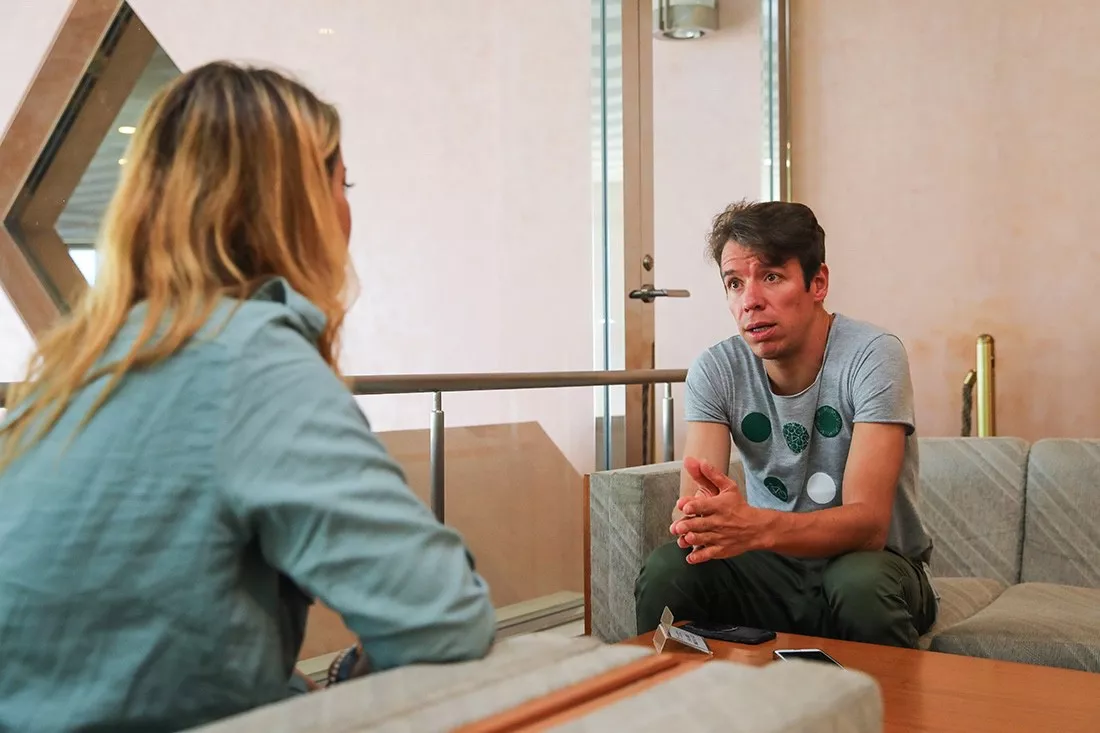 Laura Meseguer entrevista a Rigoberto Urán
