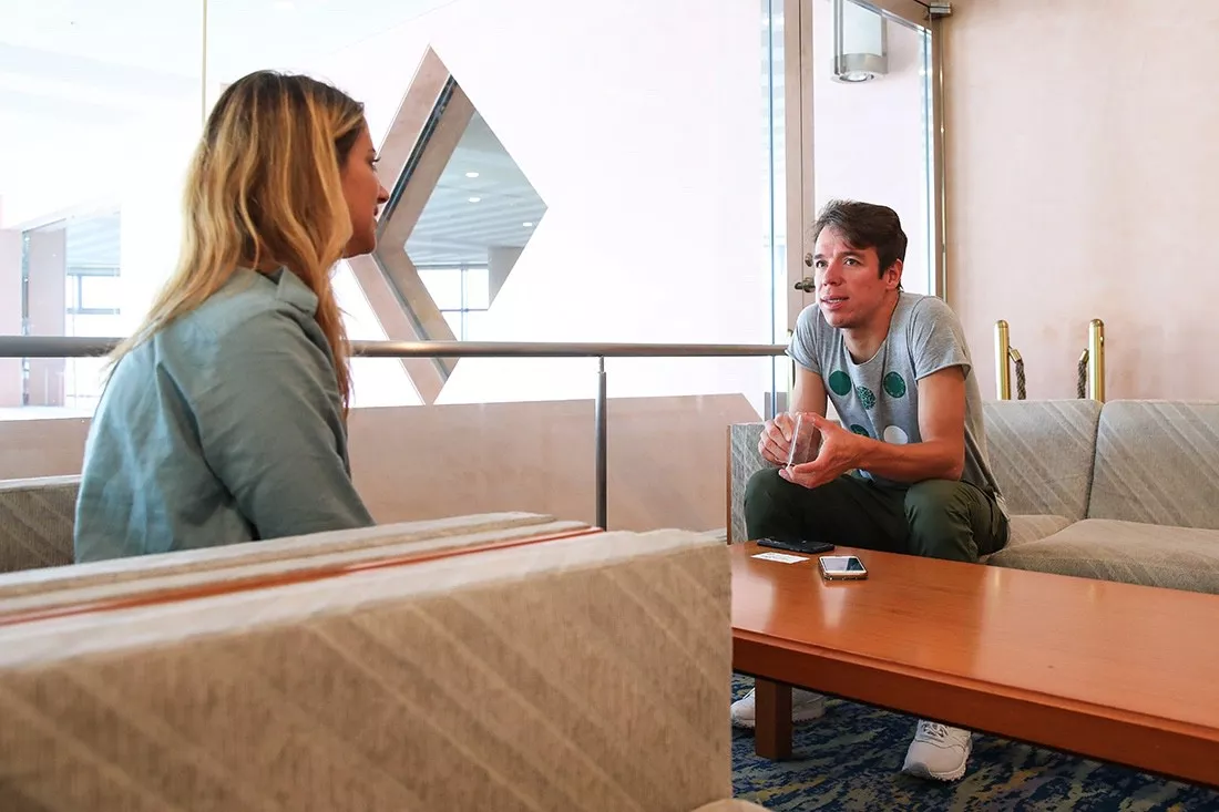 Laura Meseguer entrevista a Rigoberto Urán