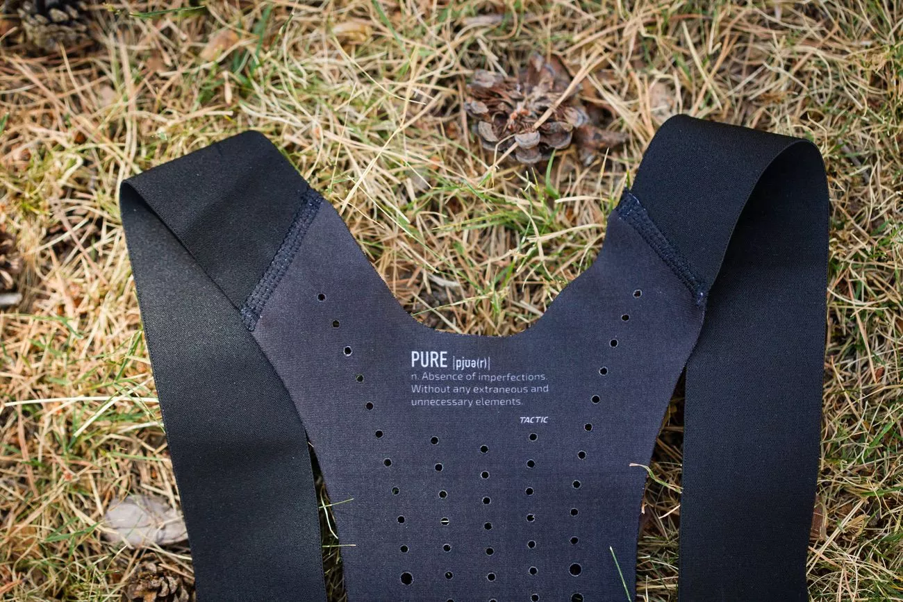 Detalle de la badana del culote Tactic Pure