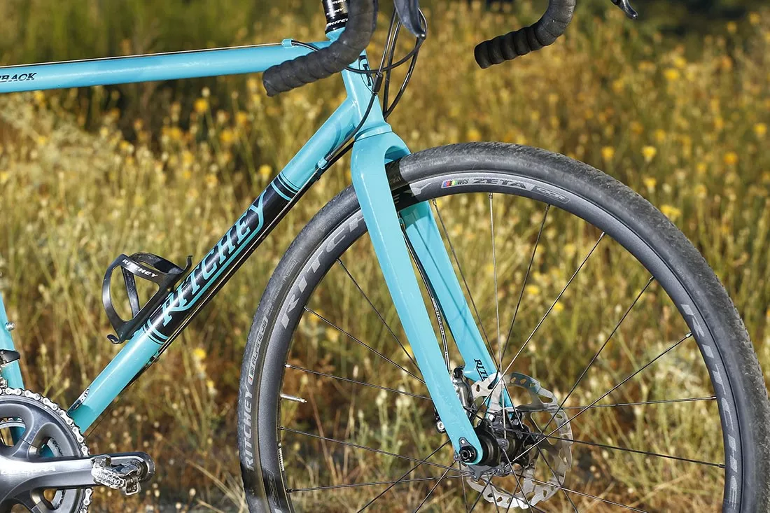 Horquilla de carbono en la Ritchey Outback